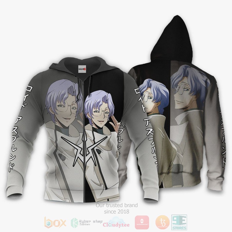 Asplund Lloyd Custom Code Geass Anime 3D Hoodie Bomber Jacket