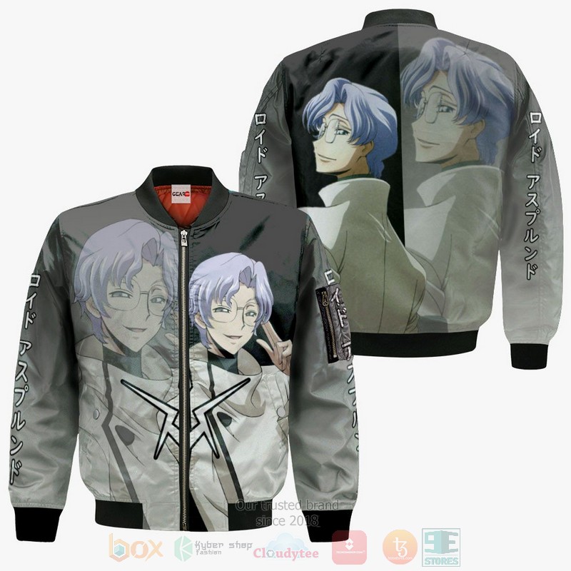 Asplund Lloyd Custom Code Geass Anime 3D Hoodie Bomber Jacket 1 2 3