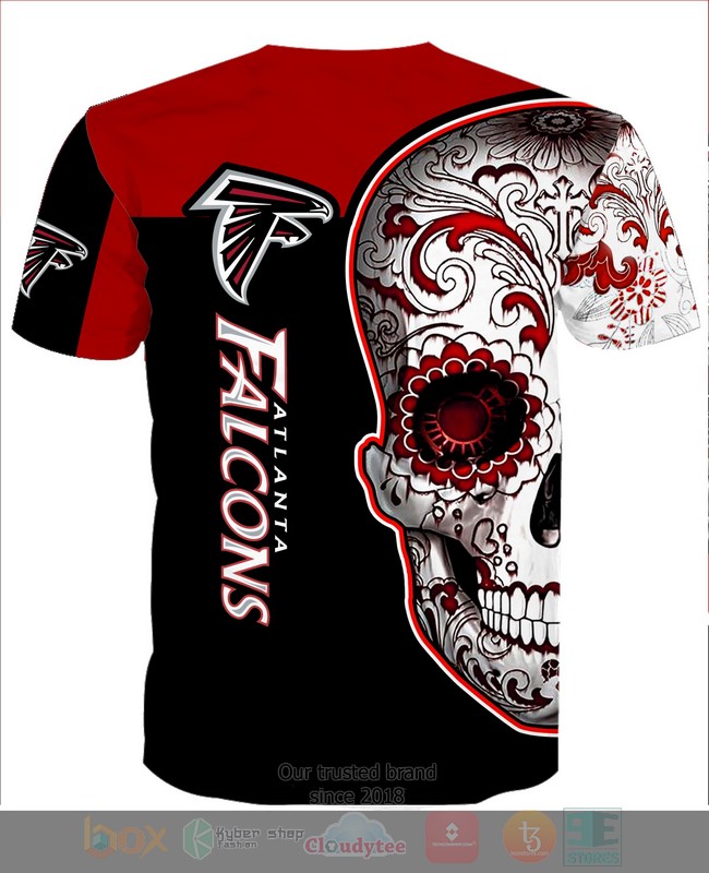 BEST Atlanta Falcons NFL Skull 3D T-Shirt, Hoodies 6 Atlanta Falcons NFL Skull 3D Hoodie Shirt 1 2 3 4 5