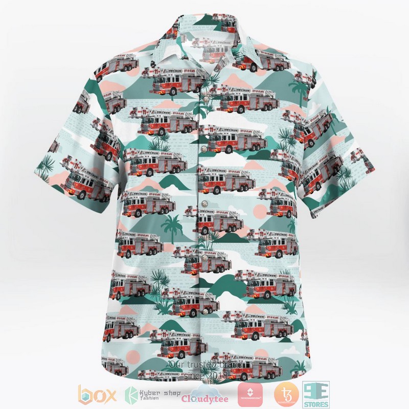 Atlanta Fire Rescue Department Georgia Fire Truck Hawaiian shirt 2 Atlanta Fire Rescue Department Georgia Fire Truck Hawaiian shirt word2