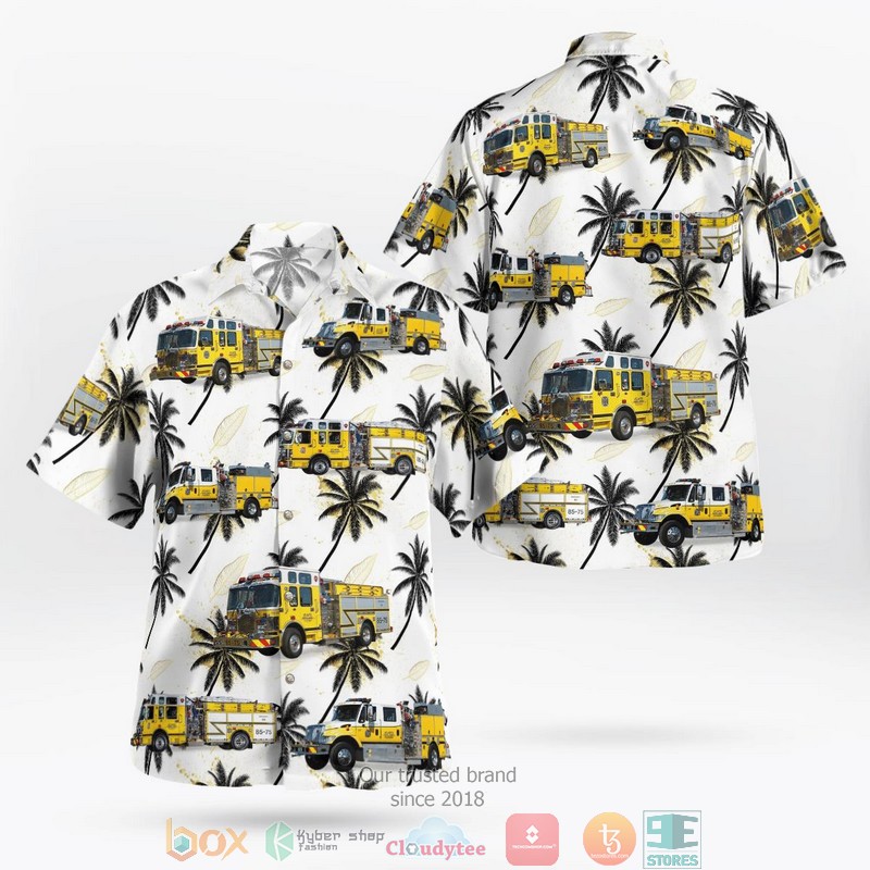 Atlantic Highlands Fire Department New Jersey Hawaiian shirt