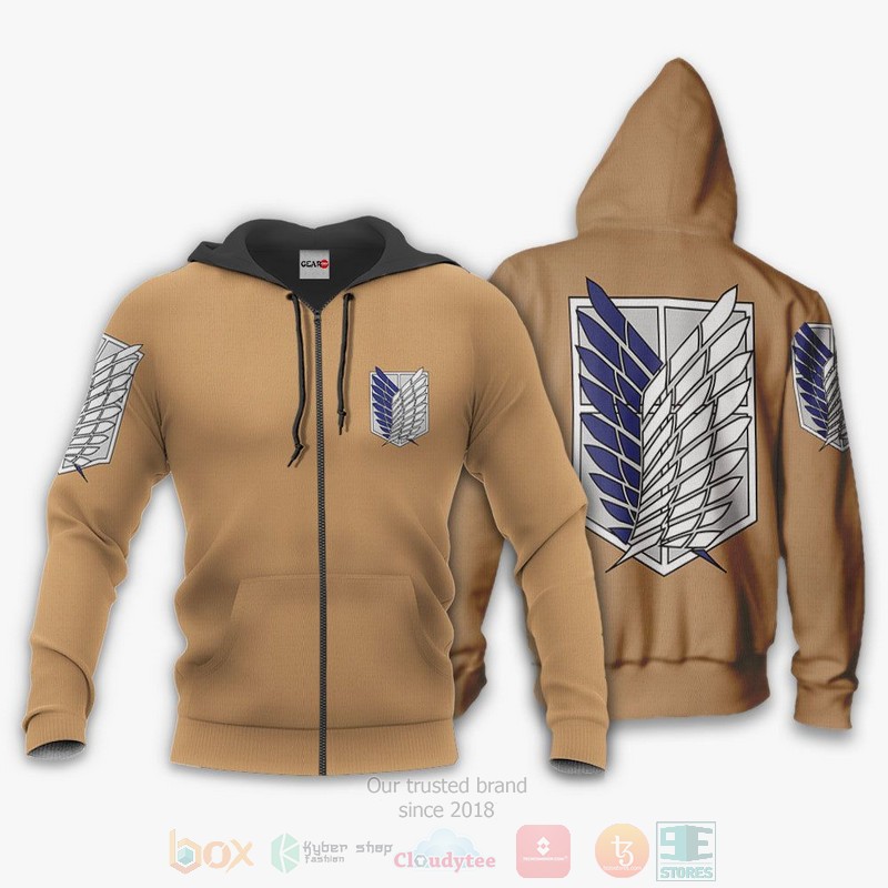 BEST Anime Attack On Titan Wings Of Freedom Scout Regiment All Over Print 3D Hoodie, Shirts 2 Attack On Titan Wings Of Freedom Scout Regiment Anime 3D Hoodie Shirt 1