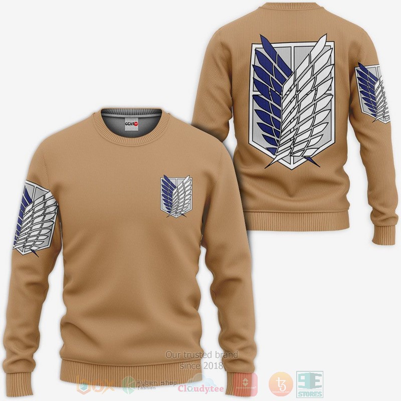 BEST Anime Attack On Titan Wings Of Freedom Scout Regiment All Over Print 3D Hoodie, Shirts 3 Attack On Titan Wings Of Freedom Scout Regiment Anime 3D Hoodie Shirt 1 2