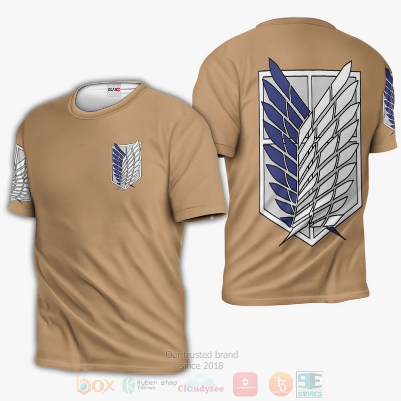 BEST Anime Attack On Titan Wings Of Freedom Scout Regiment All Over Print 3D Hoodie, Shirts 4 Attack On Titan Wings Of Freedom Scout Regiment Anime 3D Hoodie Shirt 1 2 3