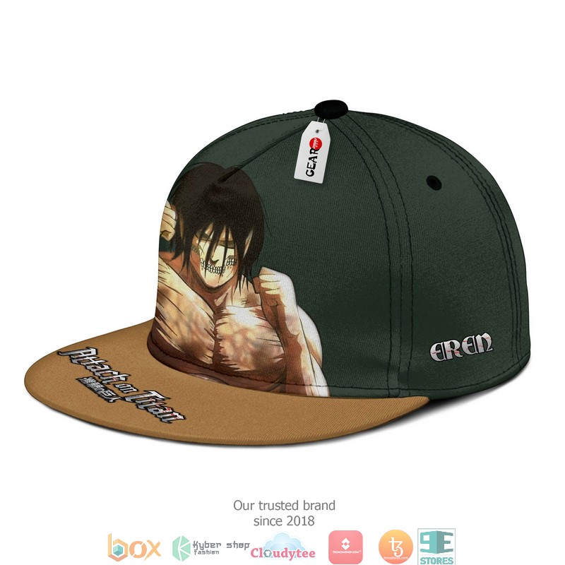 Attack Titan Attack On Titan Anime Snapback hat 1