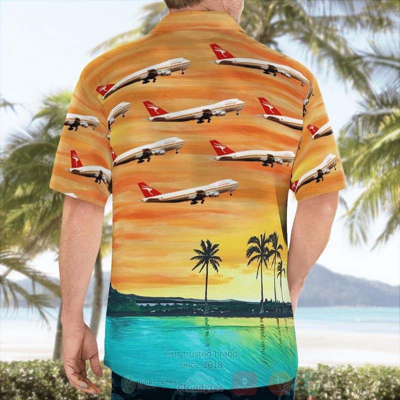NEW Australia Qantas Boeing 747-238B Hawaii Shirt 4 NEW Australia Qantas Boeing 747-238B Hawaii Shirt word1