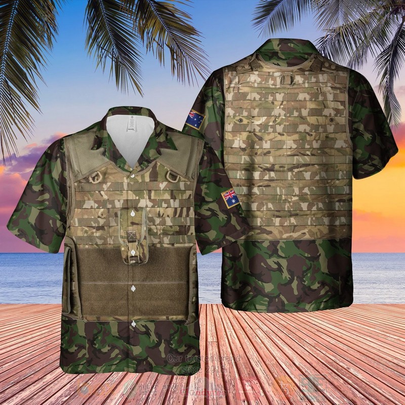 BEST Australian Army Tactical 3D Aloha Shirt 1 Australian Army Tactical Hawaiian Shirt