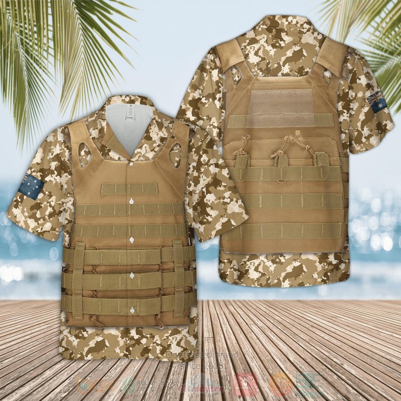 Australian Army Tactical Vest Hawaiian Shirt