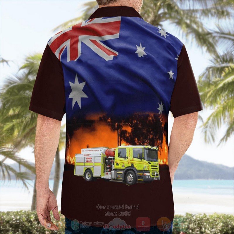 BEST Australian Capital Territory ACT Fire and Rescue 3D Aloha Shirt word2