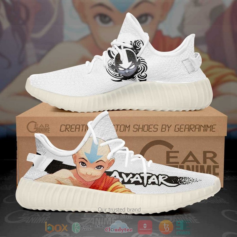 Avatar Aang The Last Airbender Anime Yeezy Shoes