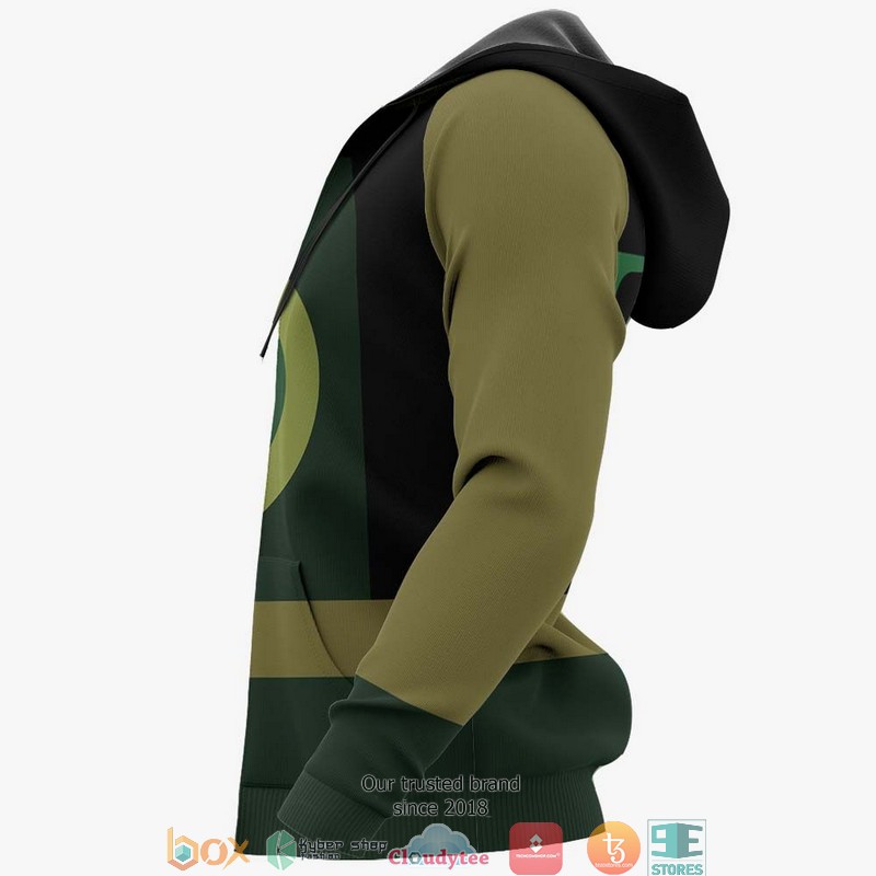 Avatar The Last Airbender Earth Nation 3d Hoodie Bomber jacket 1 2 3 4 5