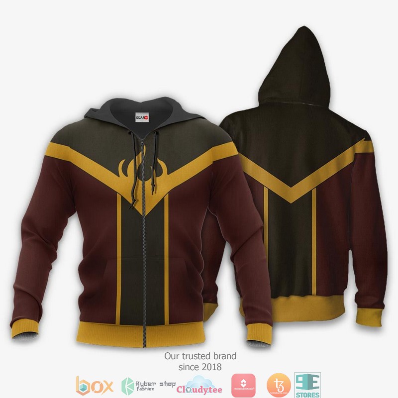 Avatar The Last Airbender Fire Elemental 3d Hoodie Bomber jacket