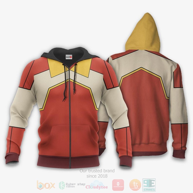 Avatar The Last Airbender Fire Ferret Anime 3D Hoodie Bomber Jacket