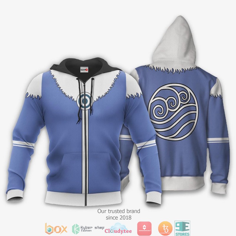 Avatar The Last Airbender Sokka Anime 3d Hoodie Bomber jacket
