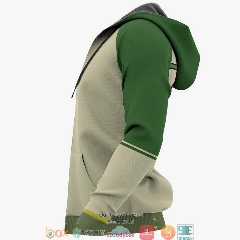 Avatar The Last Airbender Toph Beifong Anime 3d Hoodie Bomber jacket 1 2 3 4 5