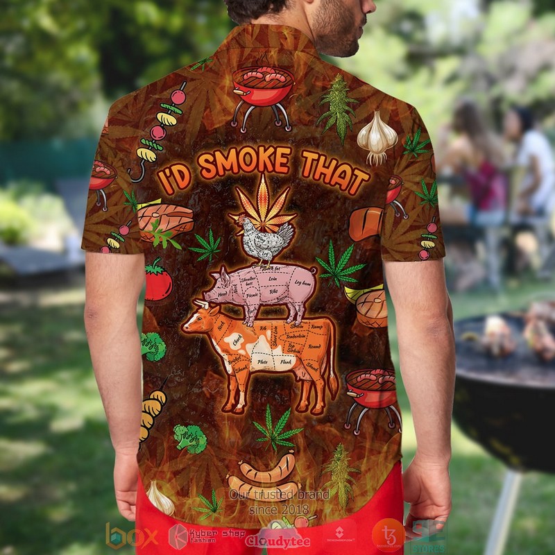 BEST BBQ I'd smoke that Hawaii Shirt 3 BEST BBQ I'd smoke that Hawaii Shirt word3