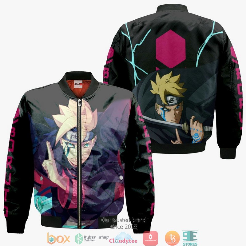BRT Uzumaki BRT Anime Merch 3d Hoodie, Bomber jacket 4 BRT Uzumaki BRT Anime Merch 3d Hoodie Bomber jacket 1 2 3