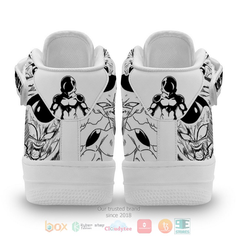 NEW Frieza Dragon Ball Anime Mix Manga High Top Air Force Shoes 3 Frieza Dragon Ball Anime Mix Manga High Air Force Shoes 1 2