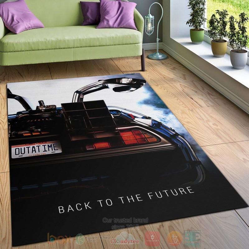 BEST Back To The Future Art Painting Movie Bedroom Rugs 3 Back To The Future Art Painting Movie Area Rugs 1 2