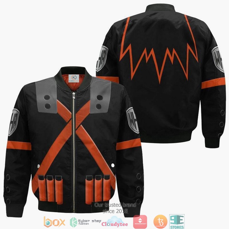 Bakugou My Hero Academia Mha The Three Musketeers Amine 3D Bomber jacket