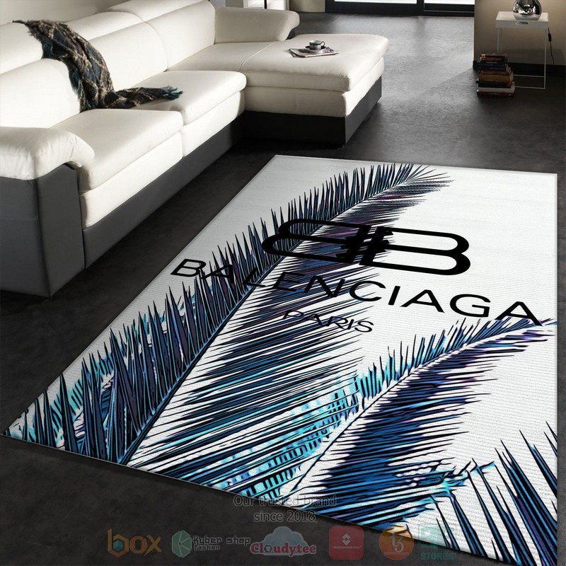Balenciaga Fashion Brand Area Rugs
