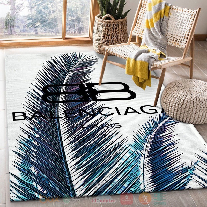 Balenciaga Fashion Brand Area Rugs 1