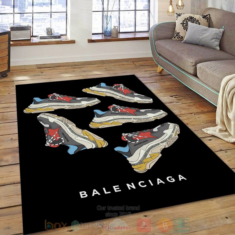 Balenciaga Sneakers Area Rugs