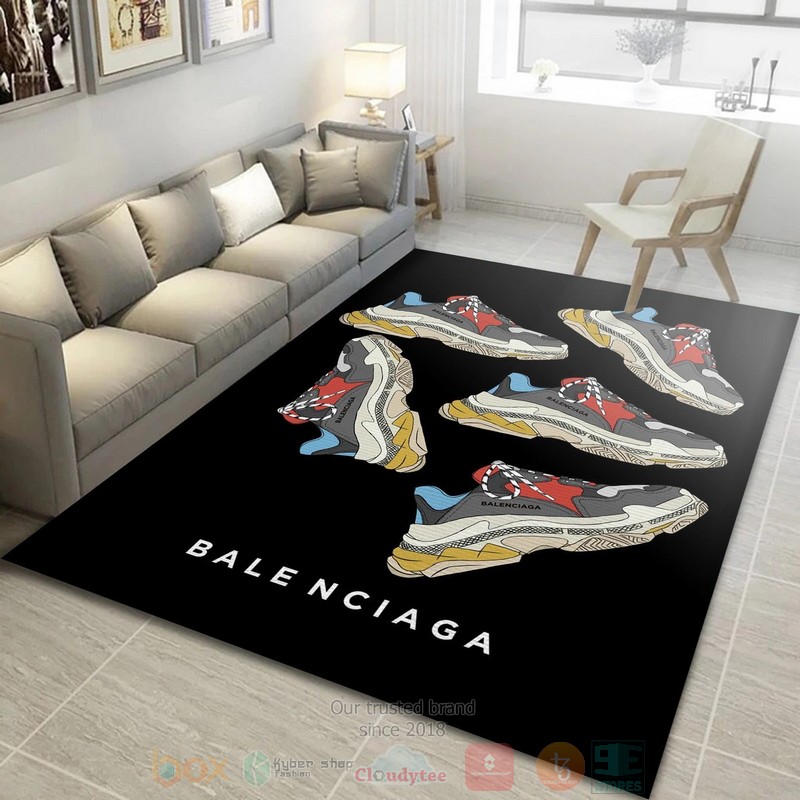 Balenciaga Sneakers Area Rugs 1