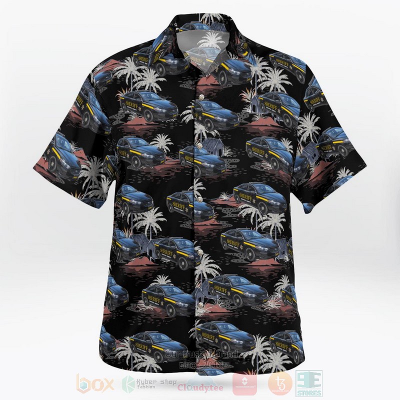 BEST Ballston Spa, Saratoga County, New York, Saratoga County Sheriff Office Ford Police Interceptor 3D Aloha Shirt 3 BEST Ballston Spa, Saratoga County, New York, Saratoga County Sheriff Office Ford Police Interceptor 3D Aloha Shirt word3