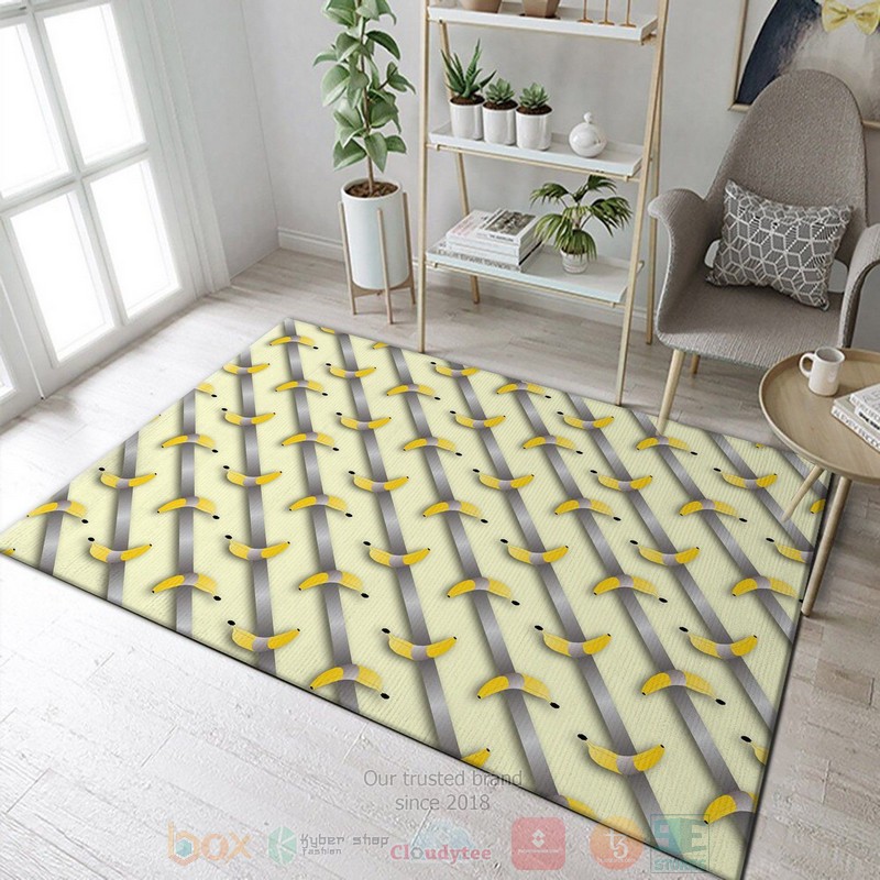 Banana Duct Tape For Fans Family Area Rugs 1