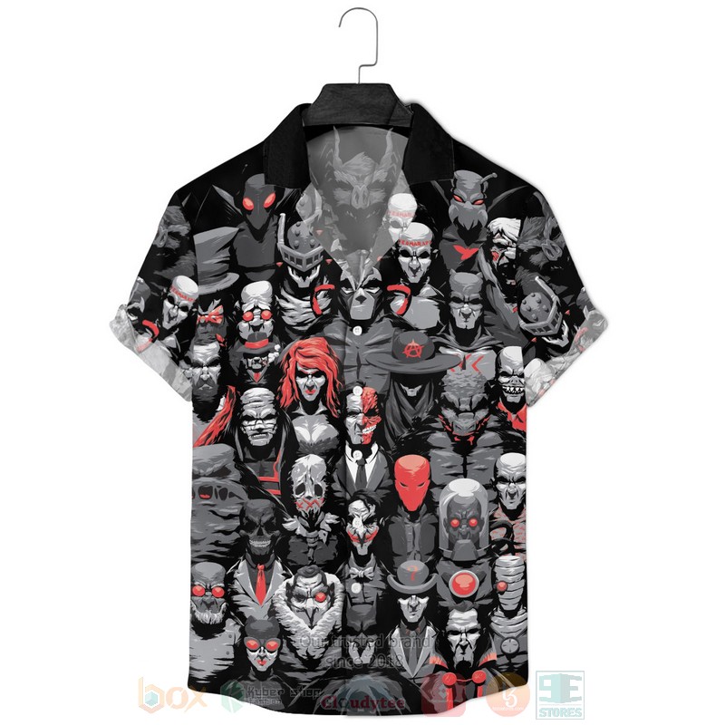 Batman Villains Hawaiian Shirt