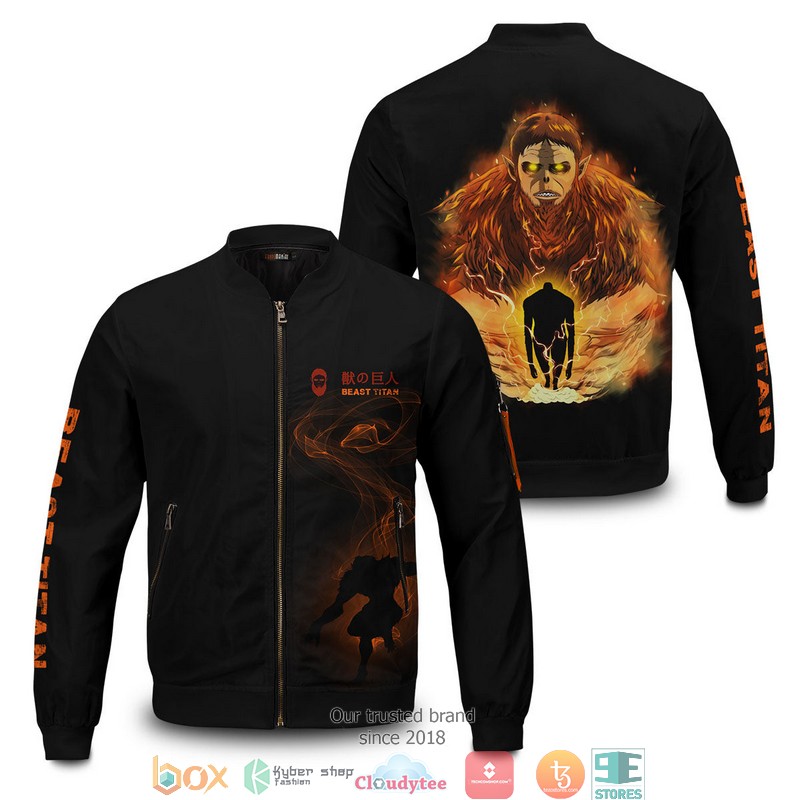 Beast Titan Spirit Bomber Jacket word1