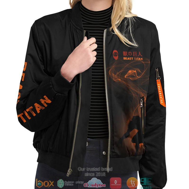 Beast Titan Spirit Bomber Jacket 11 Beast Titan Spirit Bomber Jacket word2