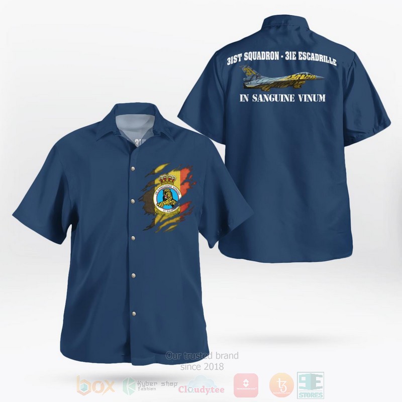 BEST Belgian Air Component 31st Squadron Belgium F-16 Fighting Falcon 3D Aloha Shirt word1