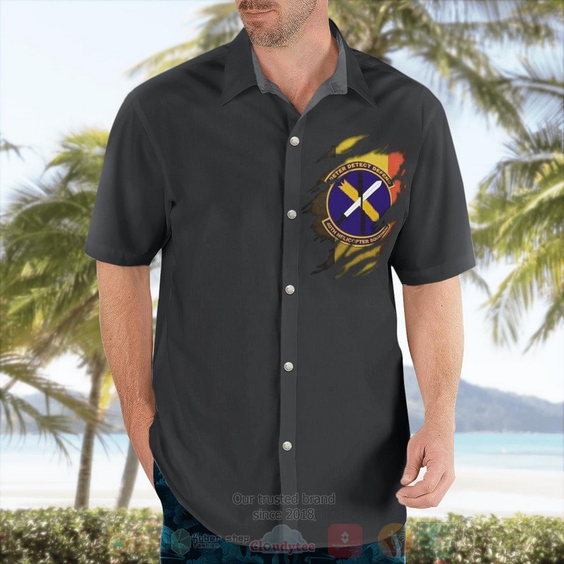 BEST Belgian Air Component 40th Squadron Heli Belgium NH90 NFH 3D Aloha Shirt word1