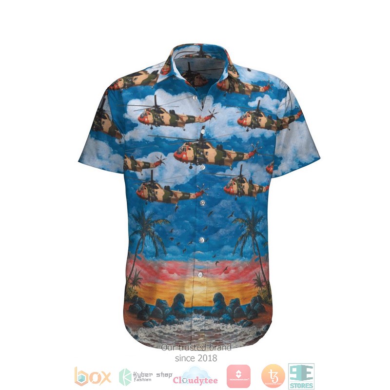 NEW Belgian Air Force Westland Sea King Mk48 Hawaii Shirt, Shorts 4 Belgian Air Force Westland Sea King Mk48 Hawaiian Shirt Shorts