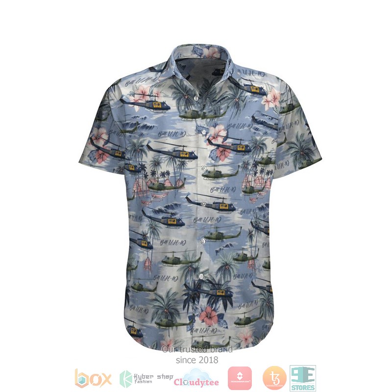 Bell UH-1D Germany Hawaiian Shirt, Short 3 Bell UH 1D Germany Hawaiian Shirt Short 1 2