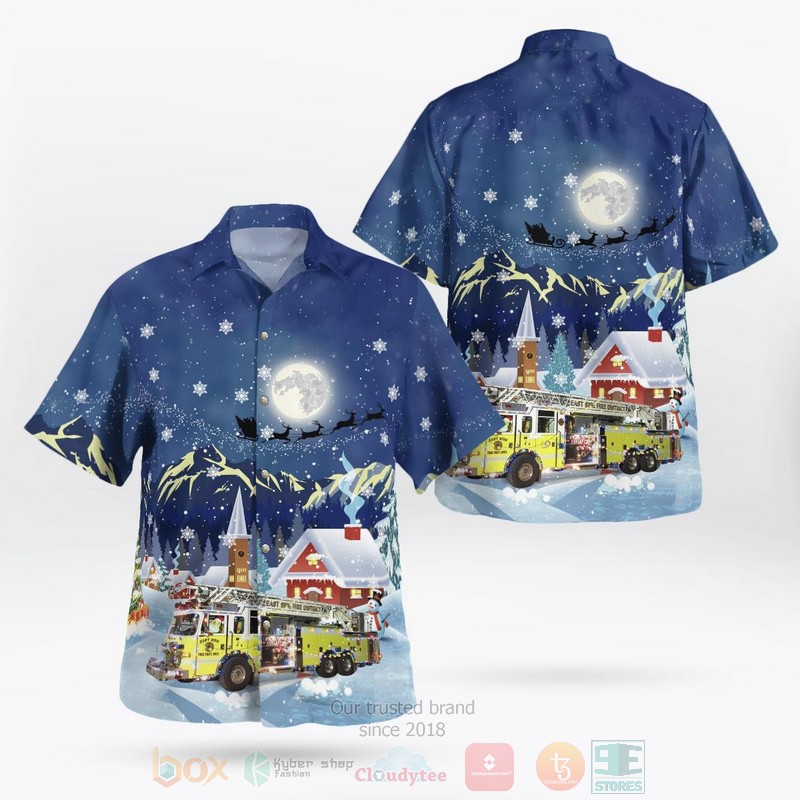 BEST Belleville, Illinois, East Side Volunteer Fire Department Christmas 3D Aloha Shirt 9 BEST Belleville, Illinois, East Side Volunteer Fire Department Christmas 3D Aloha Shirt word1