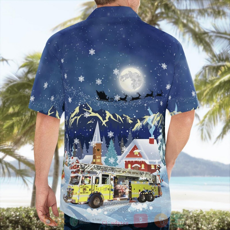 BEST Belleville, Illinois, East Side Volunteer Fire Department Christmas 3D Aloha Shirt 2 BEST Belleville, Illinois, East Side Volunteer Fire Department Christmas 3D Aloha Shirt word2