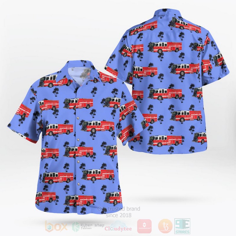 BEST Bennington Fire&Rescue, Nebraska 3D Aloha Shirt 1 BEST Bennington Fire&Rescue, Nebraska 3D Aloha Shirt word1