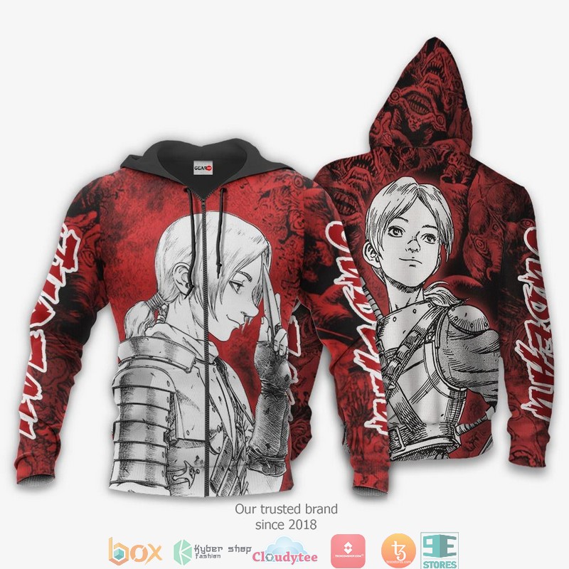 Berserk Judeau Berserk Anime 3d Hoodie Bomber jacket