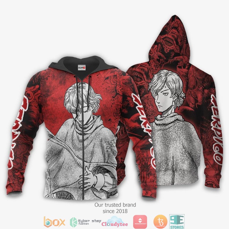 Berserk Serpico Berserk Anime 3d Hoodie Bomber jacket