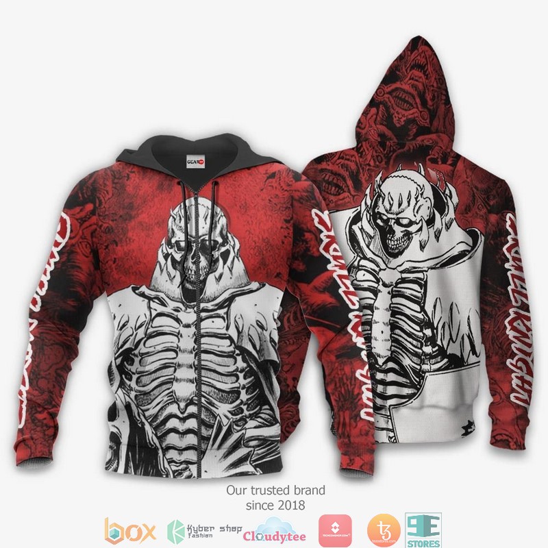 Berserk Skull Knight Berserk Anime 3d Hoodie Bomber jacket
