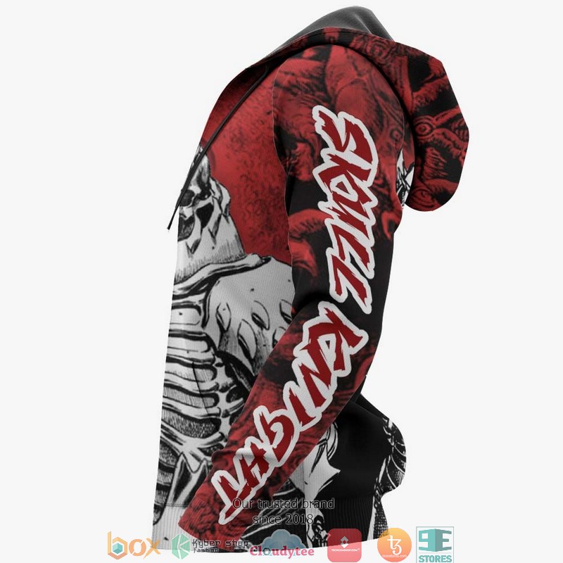 Berserk Skull Knight Berserk Anime 3d Hoodie Bomber jacket 1 2 3 4 5