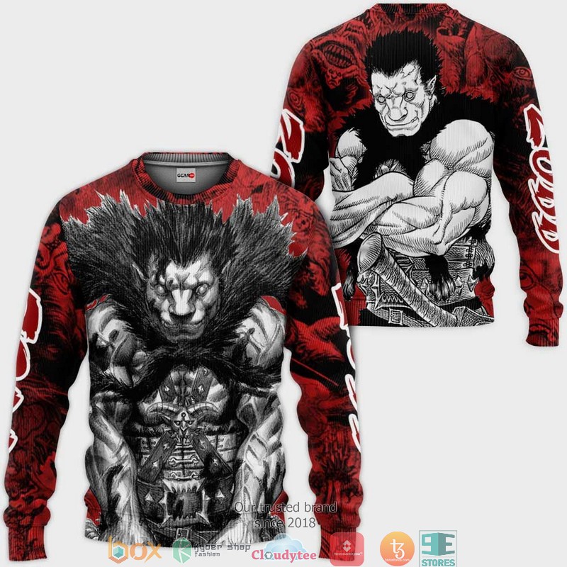 Berserk Zodd Berserk Anime 3d Hoodie, Bomber jacket 2 Berserk Zodd Berserk Anime 3d Hoodie Bomber jacket 1
