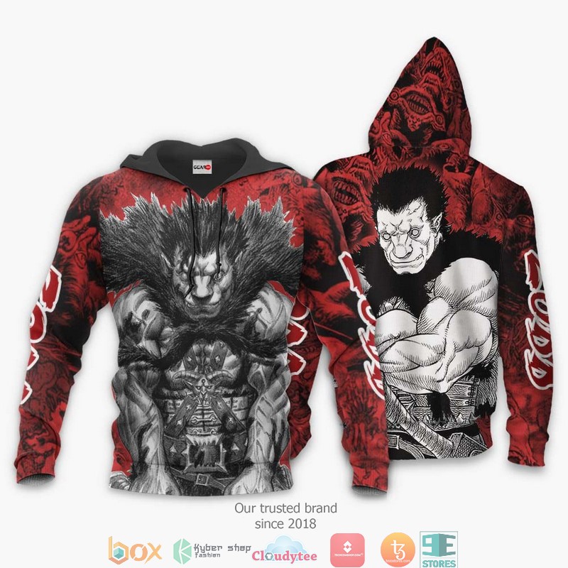 Berserk Zodd Berserk Anime 3d Hoodie, Bomber jacket 3 Berserk Zodd Berserk Anime 3d Hoodie Bomber jacket 1 2
