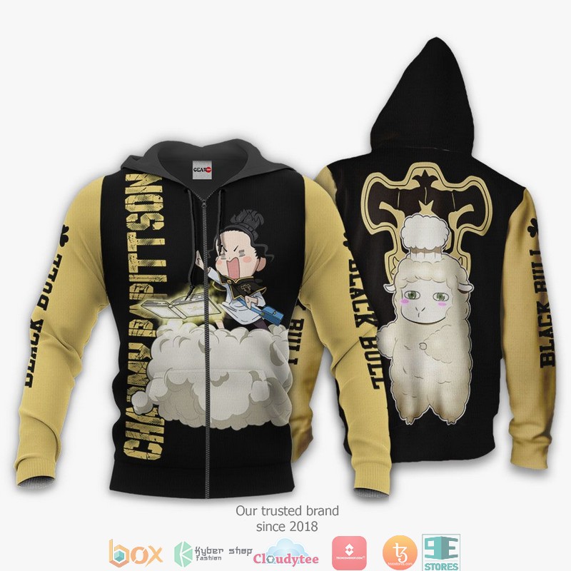 Black Bull Charmy Black Clover Anime 3d Hoodie, Bomber jacket 13 Black Bull Charmy Black Clover Anime 3d Hoodie Bomber jacket