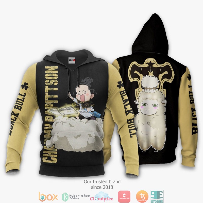 Black Bull Charmy Black Clover Anime 3d Hoodie, Bomber jacket 3 Black Bull Charmy Black Clover Anime 3d Hoodie Bomber jacket 1 2
