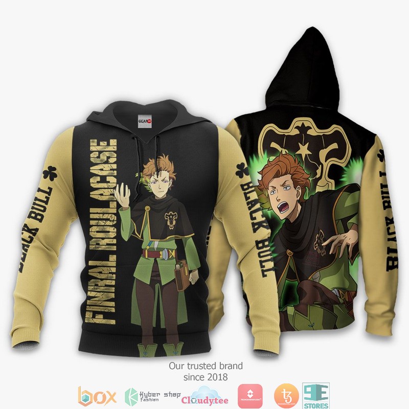 Black Bull Finral Roulacase Black Clover Anime 3d Hoodie, Bomber jacket 3 Black Bull Finral Roulacase Black Clover Anime 3d Hoodie Bomber jacket 1 2