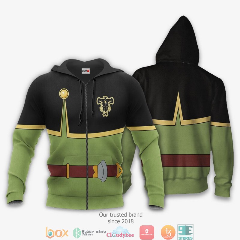 Black Bull Finral Roulacase Black Clover Anime Green 3d Hoodie, Bomber jacket 12 Black Bull Finral Roulacase Black Clover Anime Green 3d Hoodie Bomber jacket